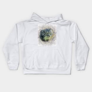 Manul-Pallas's cat Kids Hoodie